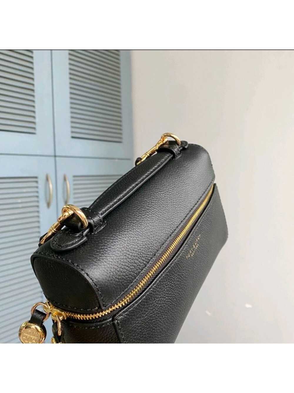Tory Burch Romy Slim Mini Bag Black OS - Picture 8 of 13